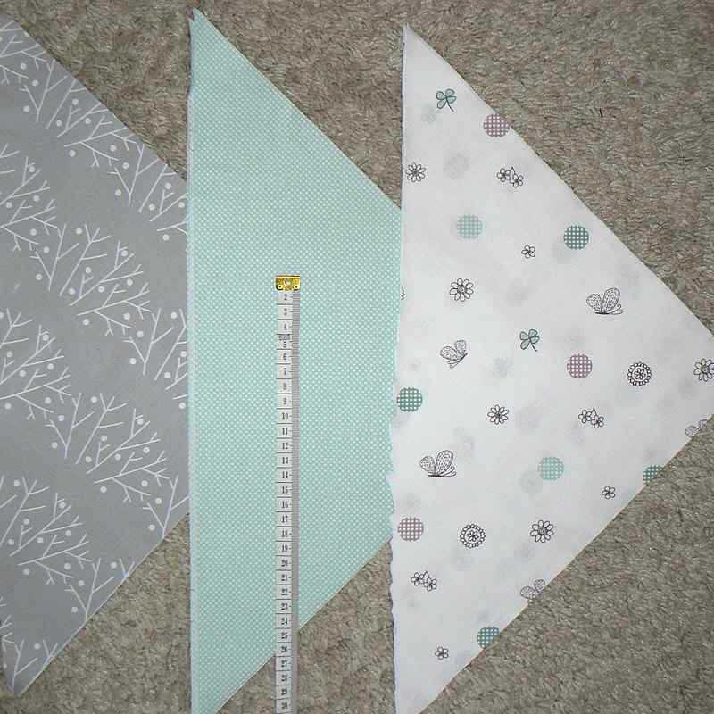 Bal113 Balíček bavlněných látek 34x34x47(9ks) balíček mint na patchwork 