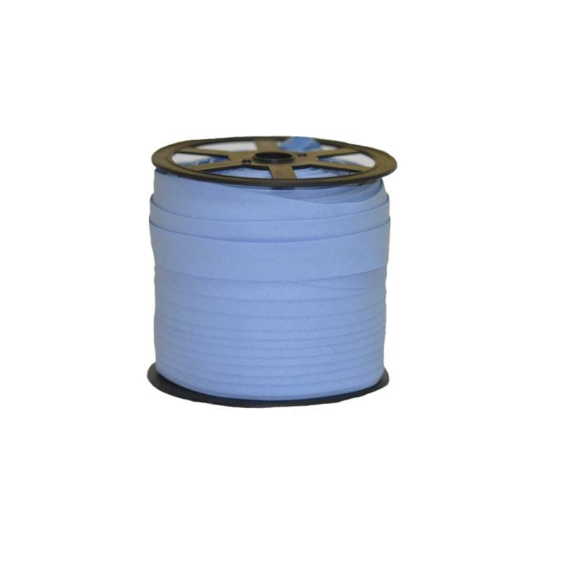 Zbytek LM 200cm Lemovka (šikmý proužek) bavlněná blankytná šíře 18mm