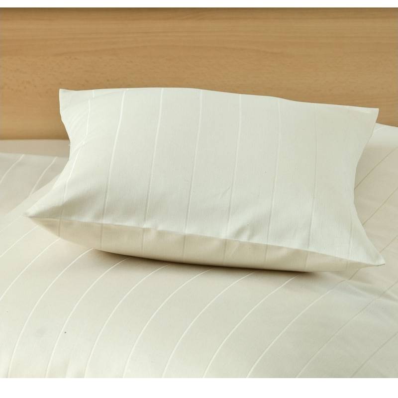 DA1085 Natural cotton pruhy exkluzívní látka 70x280cm přírodní