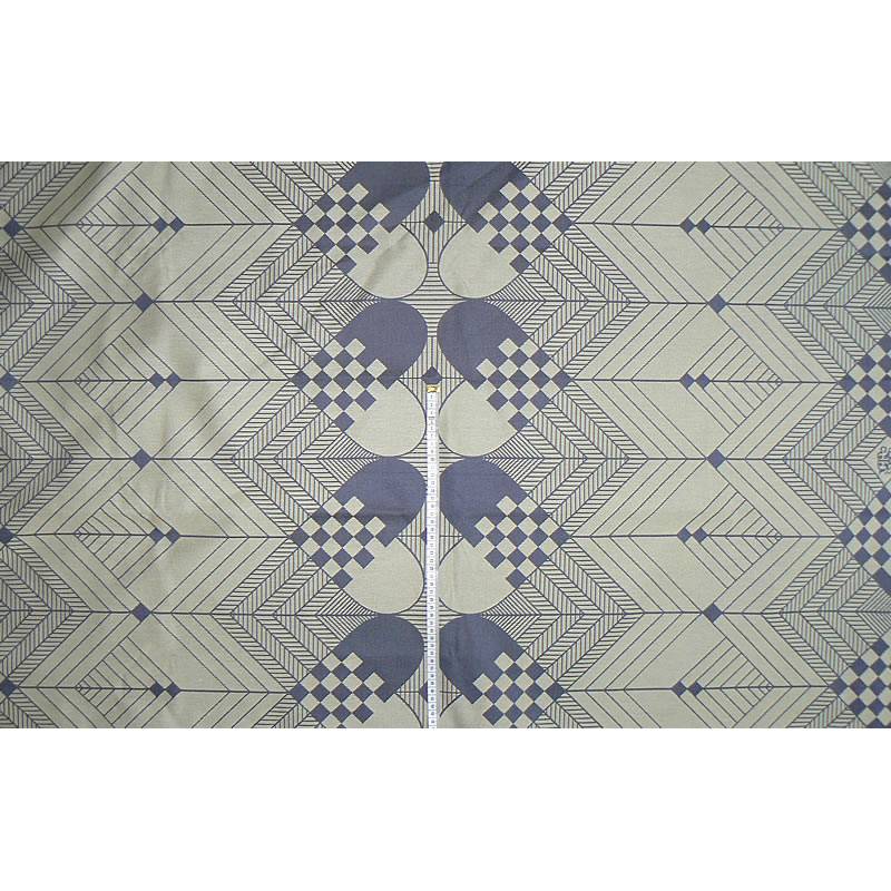 DA1116 II.jakost puštěná nit Vysoce kvalitní damašková ubrusovina žakárový vzor 90x145cm béžovomodrá oboustranná 280g/m2