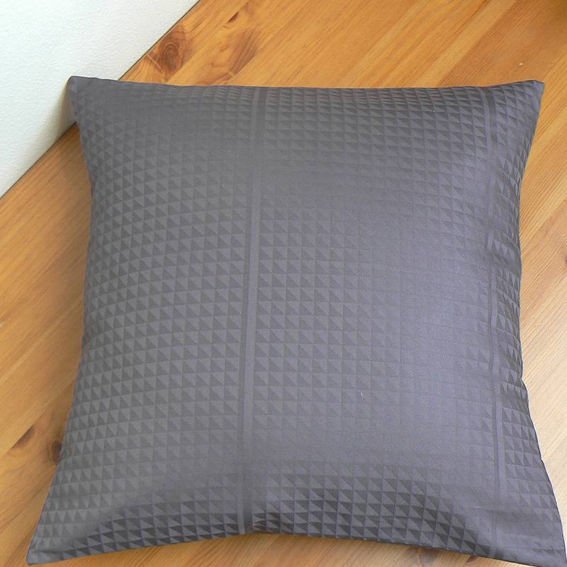 DA1449 Exkluzívní bavlněná látka damašek 280x280cm triangel šedohnědá