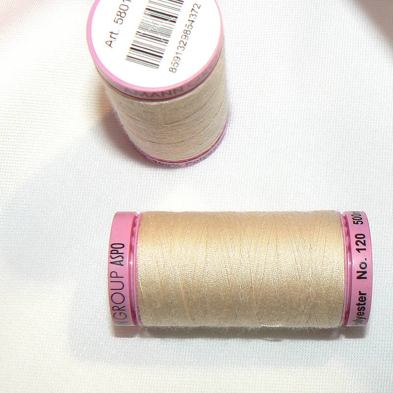 ASPO univerzální nit pro domácnost polyester 100m ecru č.0779