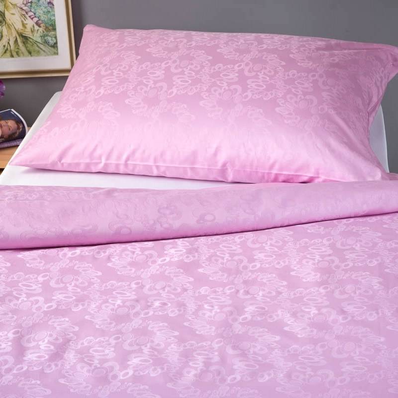 DA1676 Exkluzívní bavlněná látka 400x140cm bubliny růžová zbytek na patchwork
