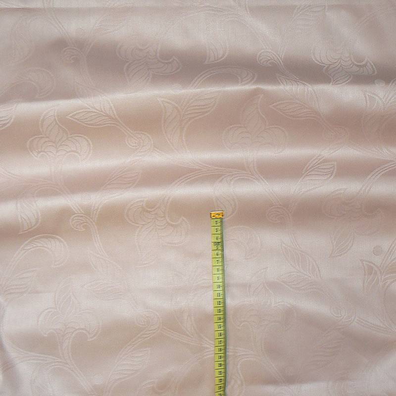 DA468 Bavlněná látka damašek 320x140cm zelená velké listy