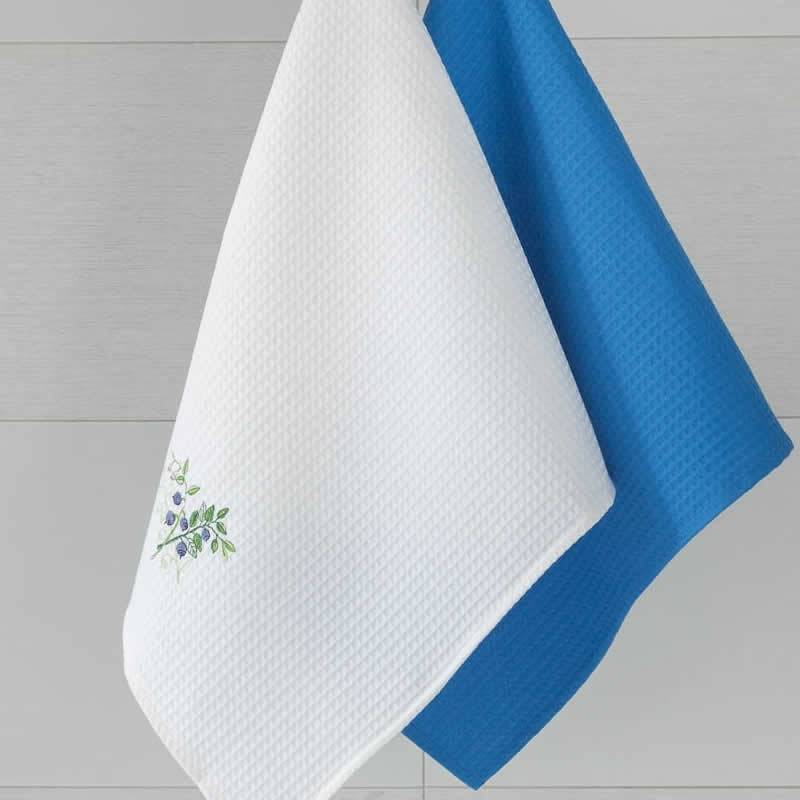 FRB vafle Rumba bavlněná vaflová ručníkovina bílá šíře 40x74cm, hmotnost 210g/m2