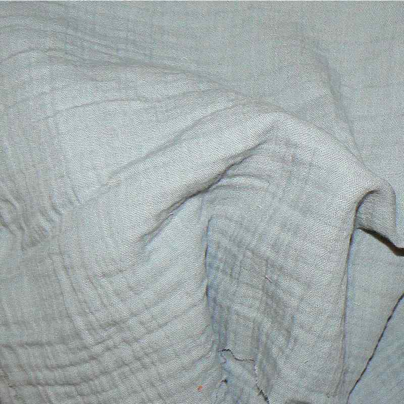 6B138 Mušelín dvojitá gázovina bavlněná látka šedá 800x14cm zbytek