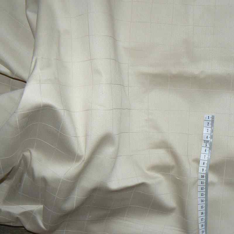 DA465 SLEVA 25% Damašek bavlněná látka 214x280cm gola pruhy bílá damašek 140g/m2