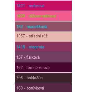 ASPO univerzální nit pro domácnost polyester 100m střední růžová č.1057