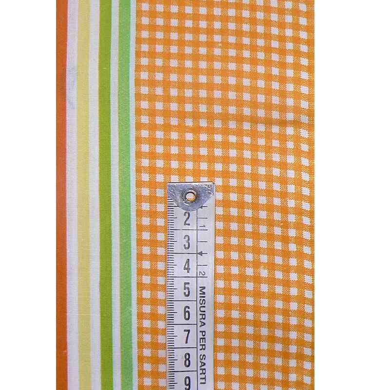 Bavlněná látka 320x10cm růžová kostička zbytek na patchwork (1N170)