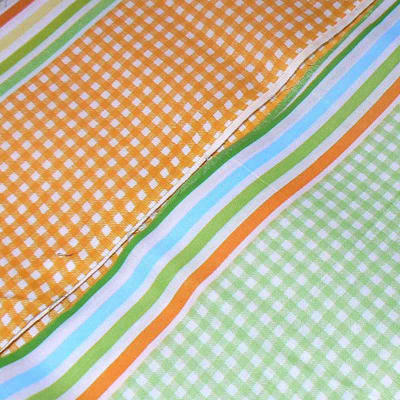 Bavlněná látka 320x10cm růžová kostička zbytek na patchwork (1N170)