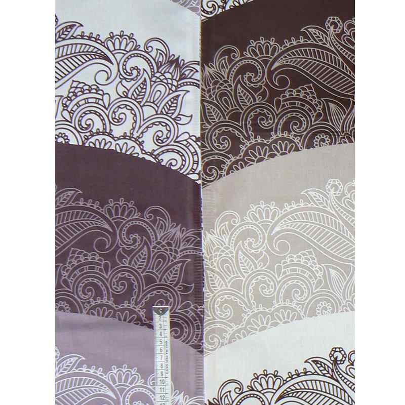 Bavlněná látka 142x52 růžová patchwork (1s62)