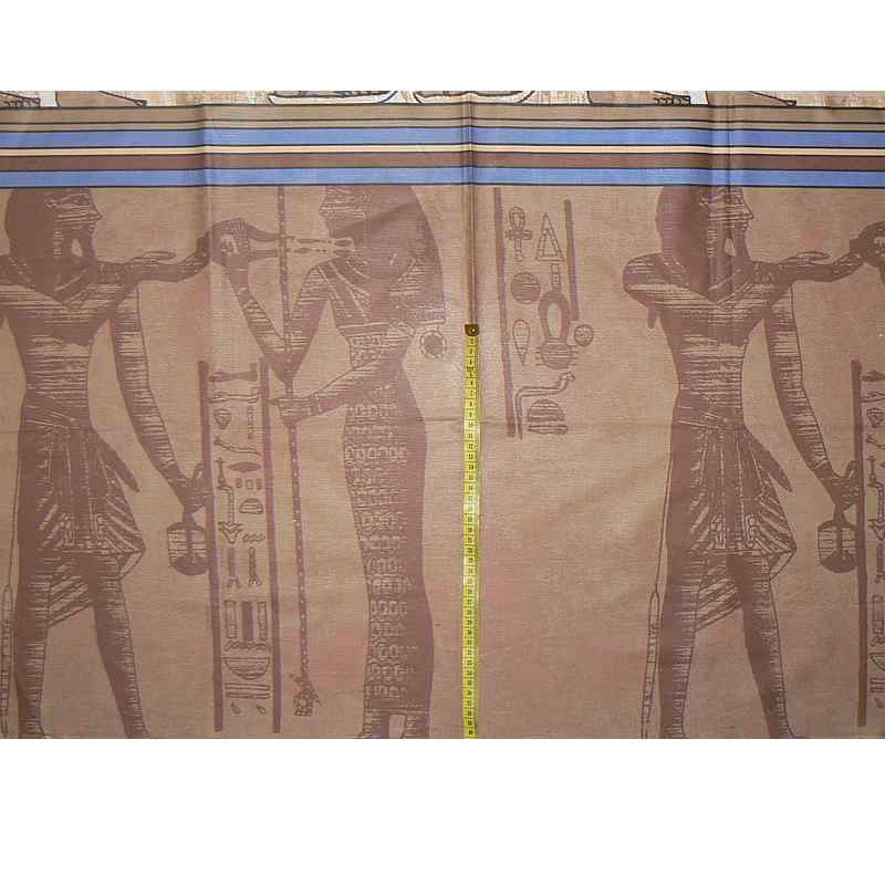 Bavlněná látka 63x88cm egypt hnědá (C58)
