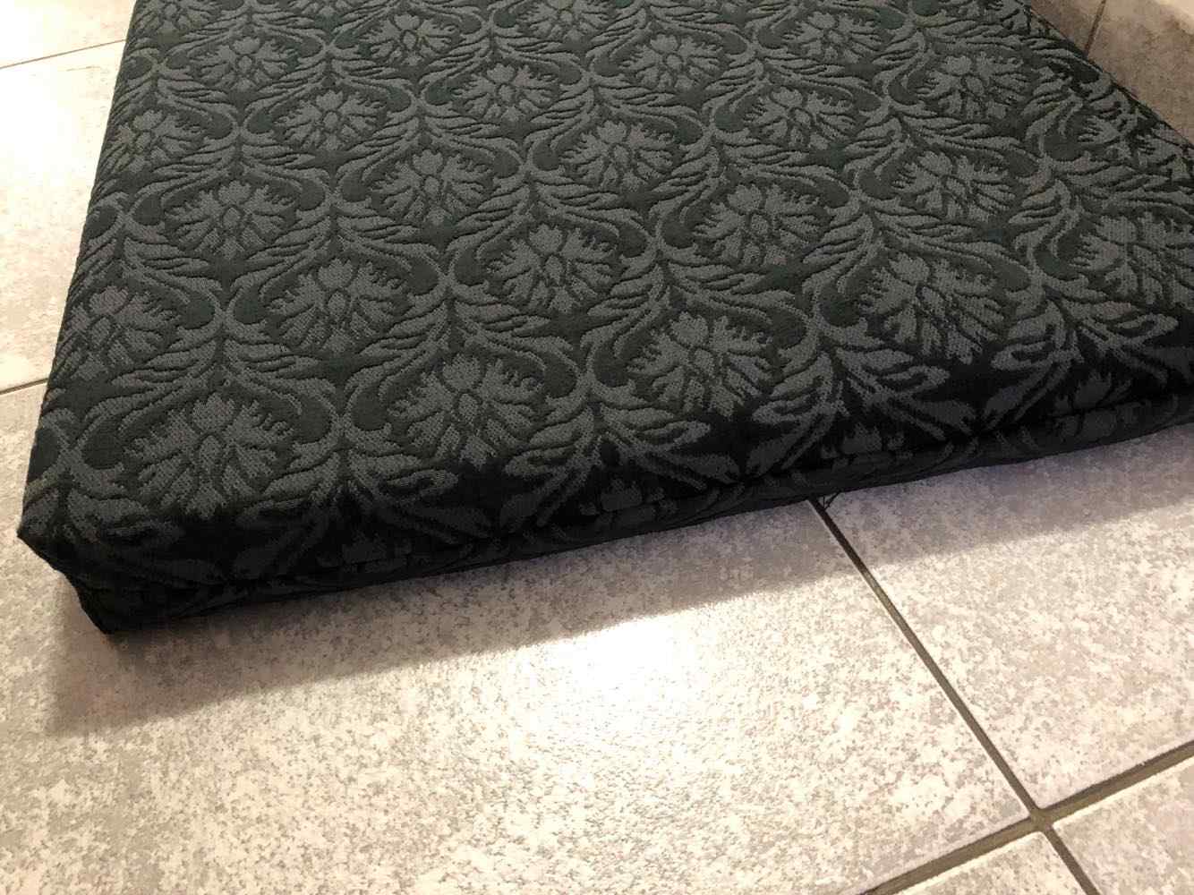 Potahová látka 45x140cm šedočerná vzor čalounická potahová látka (PO3)