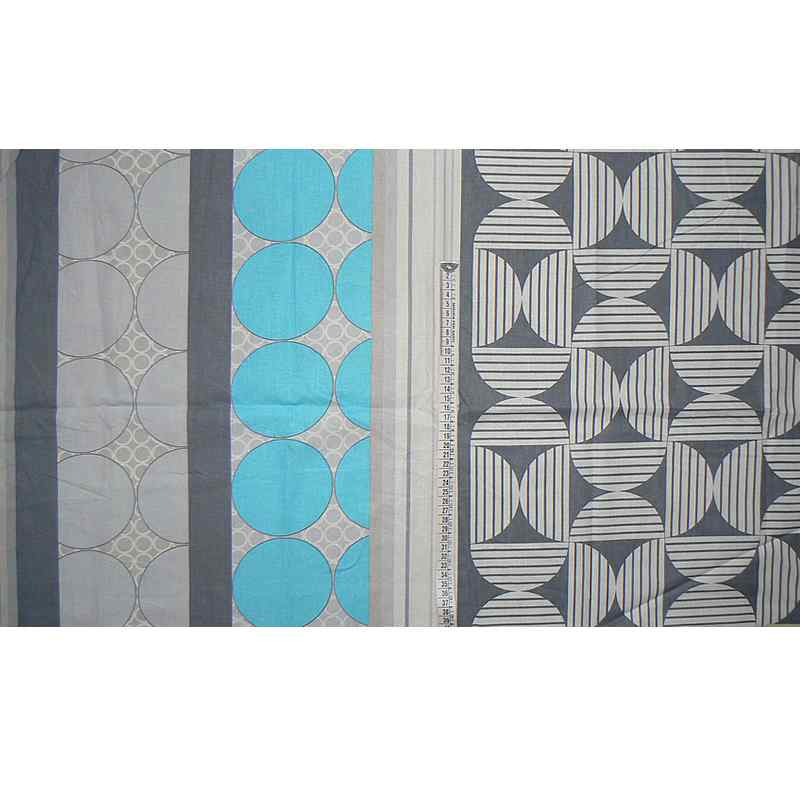 Bavlněná látka 52x100cm modrošedá na patchwork (E2)