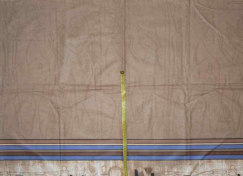 Bavlněná látka egypt hnědá 67x184cm (U154)