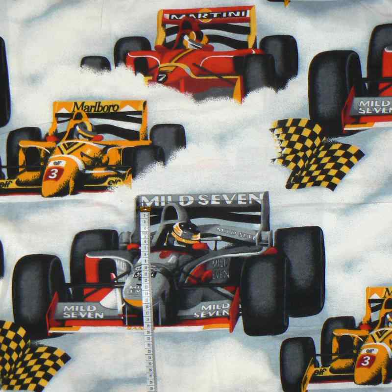 3R222 Bavlněný flanel látka 140x60cm frmule šedá zbytek na patchwork