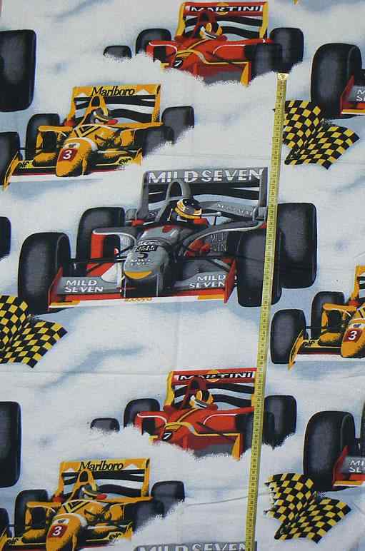 Bavlněný flanel formule 67x60cm zbytek na patchwork (T79)