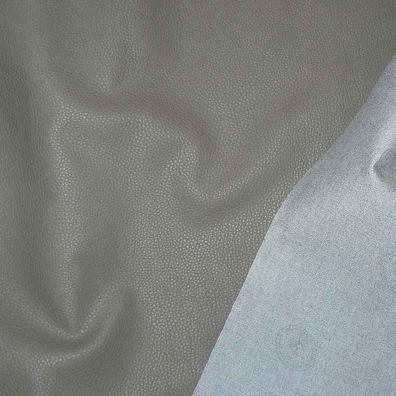 KK99 Koženka kaiman na bavlně zbytek 45x140cm koženka šedohnědá