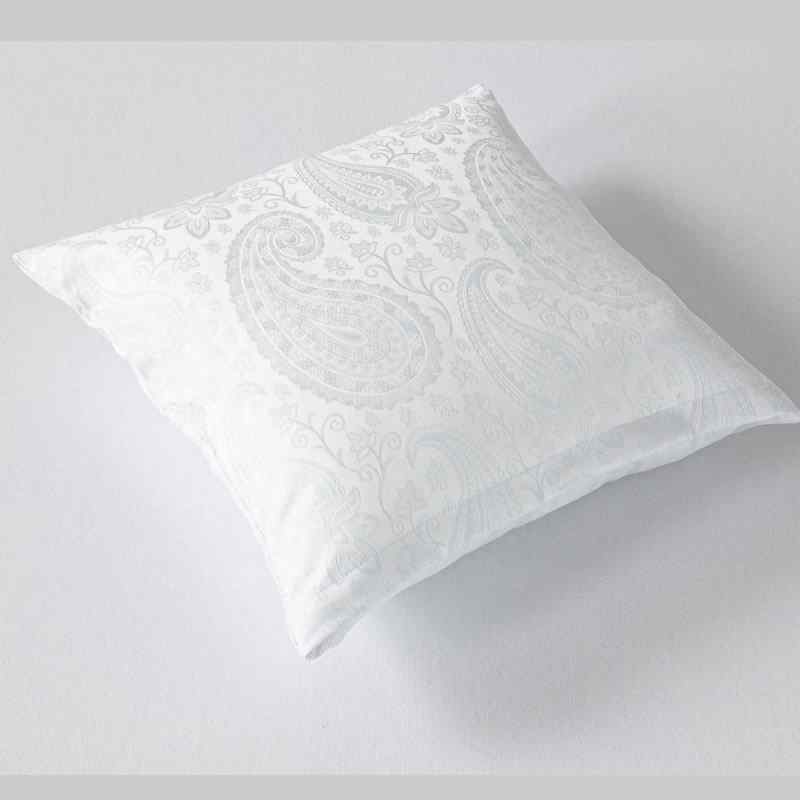 DA91 Exkluzívní bavlněná látka damašek 150x280cm bestar šedostříbrná gramáž 170g