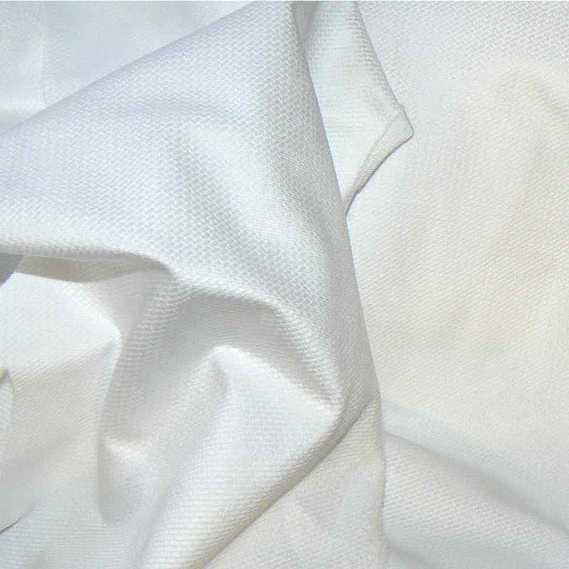 6F6 II.jakost SUPER CENA Velvet plyš nízký vlas 400x19cm bílá zbytek 220g/m2