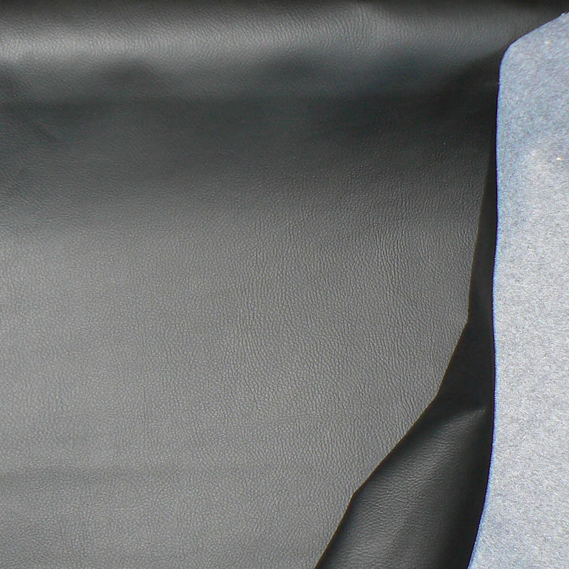 KK206 Koženka na bavlně tenší 45x140cm černá
