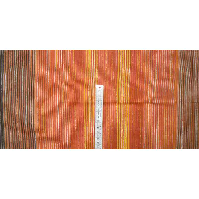Bavlněný látka 60x26cm proužky zbytky na patchwork (1N25)