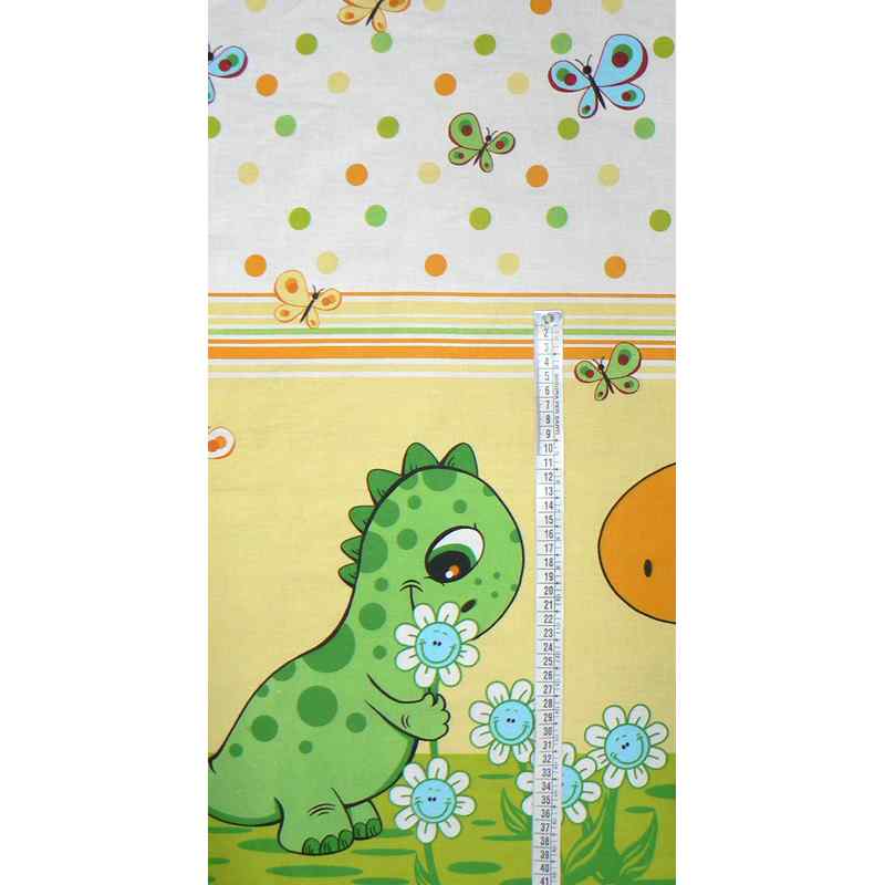 Bavlněná látka 72x33cm kvítky zbytek zbytek na patchwork (1N131)