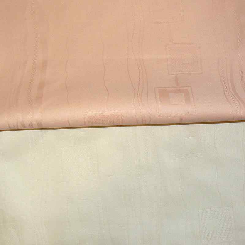 Damašek bavlna 45x140cm vitráže oranžová zbytek na patchwork (DA447)