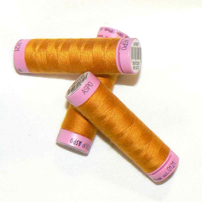 ASPO univerzální nit pro domácnost polyester 100m oranžová č.0121