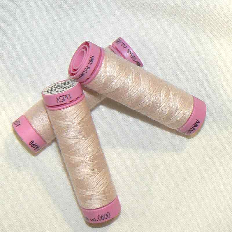 ASPO univerzální nit pro domácnost polyester 100m matná růžová č.0600