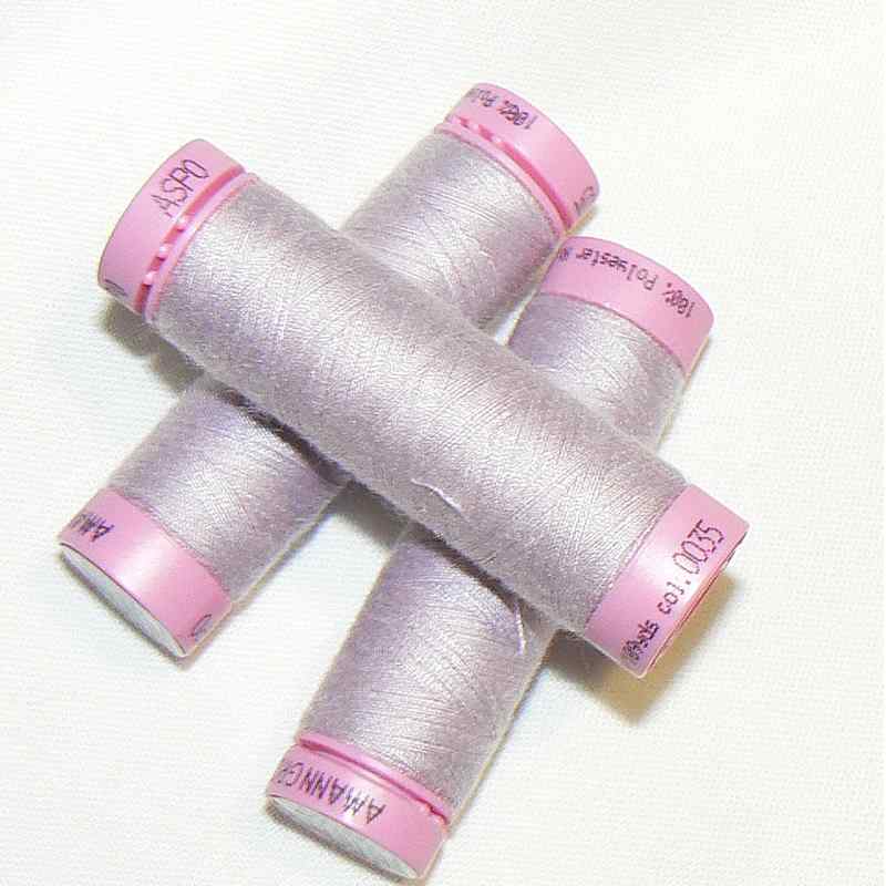 ASPO univerzální nit pro domácnost polyester 100m světle fialová č.0035