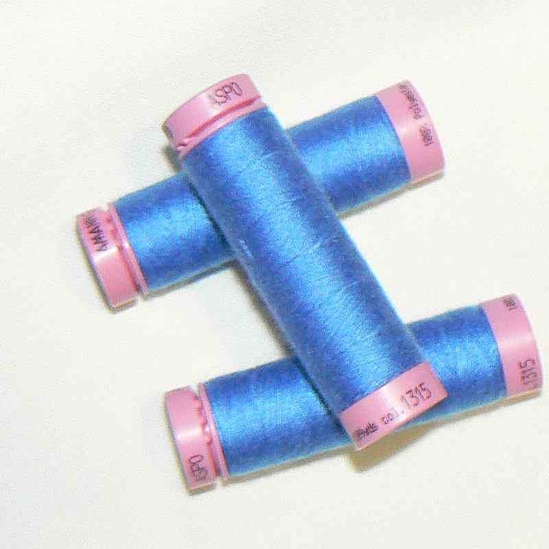 ASPO univerzální nit pro domácnost polyester 100m blankytná modř č.1315