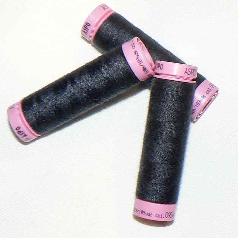 ASPO univerzální nit pro domácnost polyester 100m modročerná č.0954