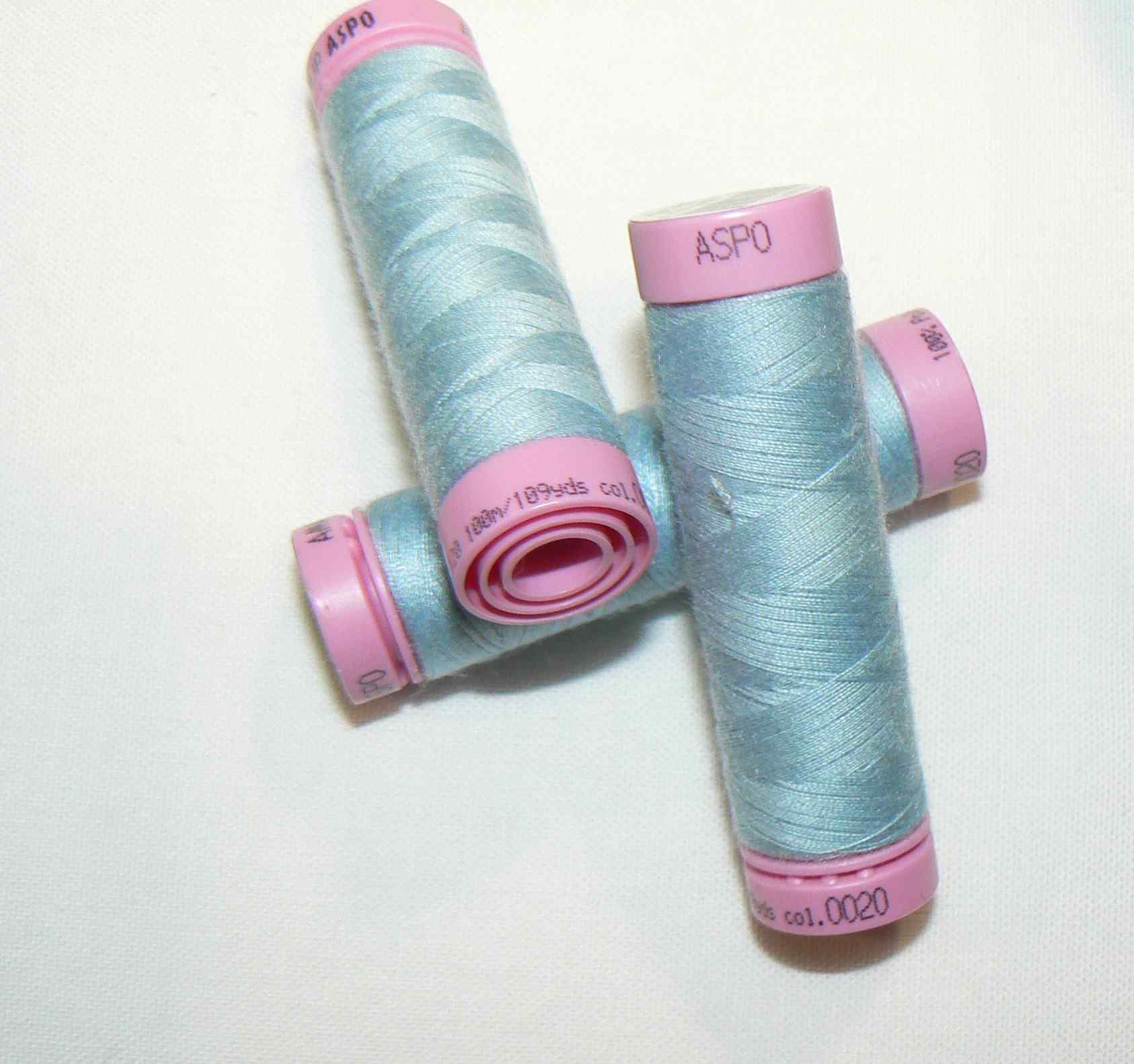 ASPO univerzální nit pro domácnost polyester 100m chlorofylová č.020