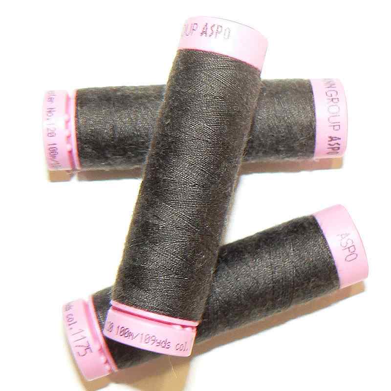 ASPO univerzální nit pro domácnost polyester 100m kávová č.1175