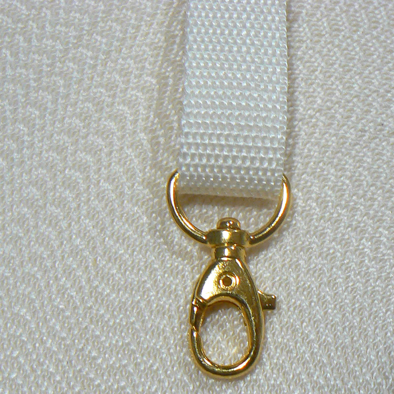 KA20ZL Karabinka kovová zlatá otočná oko 20mm