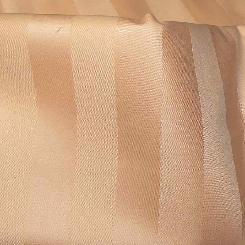 Damašek exkluzívní bavlněná látka 40x280cm oranžová pruhy (DA414)