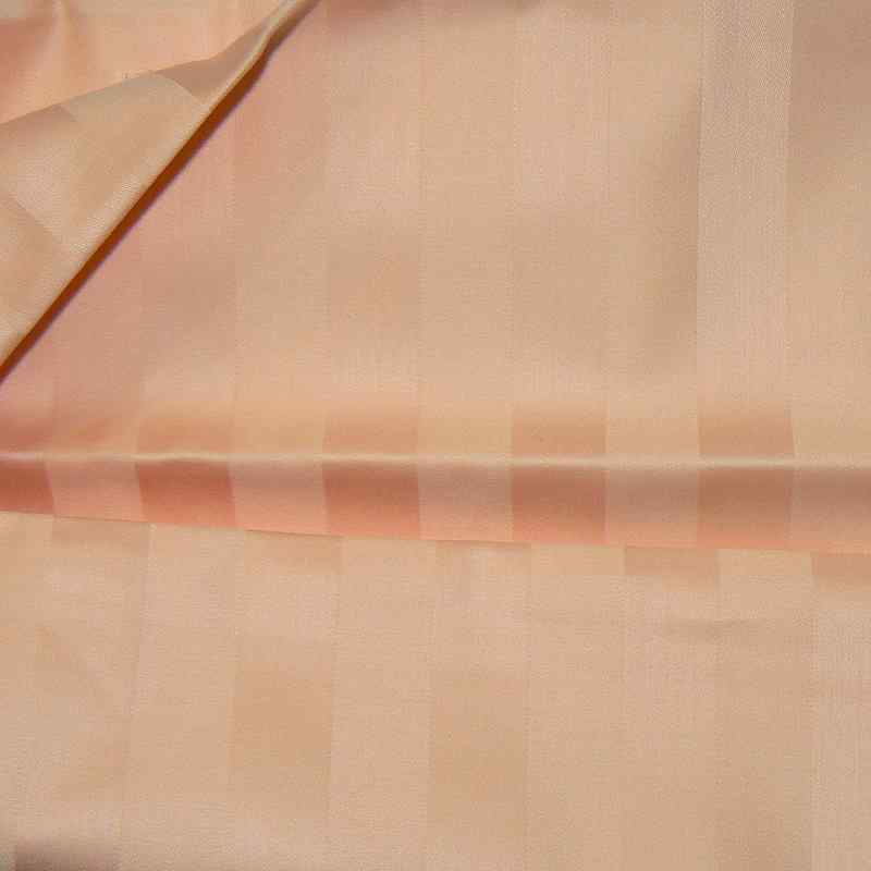 Damašek exkluzívní bavlněná látka 40x280cm oranžová pruhy (DA414)