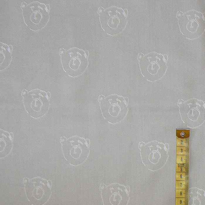 Exkluzívní látka medvídek damašek šíře 280cmx57cm