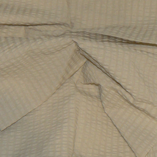 7H5 Bavlněný krep 14x142cm béžová zbytek na patchwork